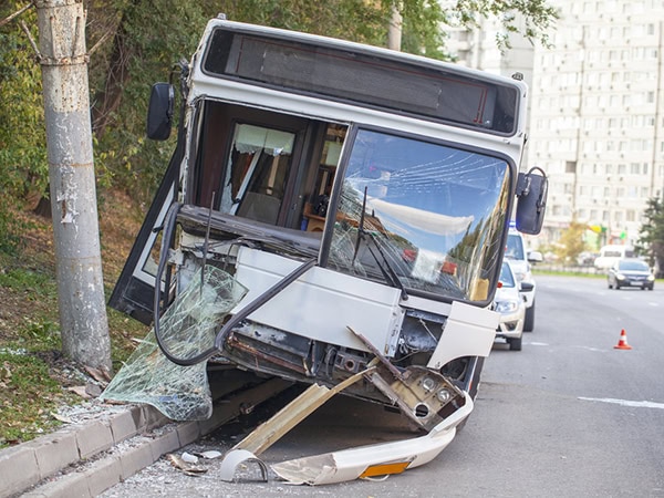 types of bus accident cases